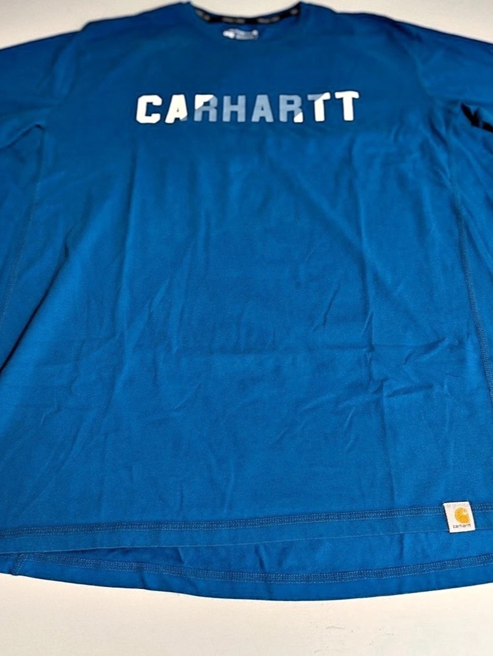 Carhartt Force Relaxed Fit Midweight Short Sleeve Block Logo Graphic T-Shirt